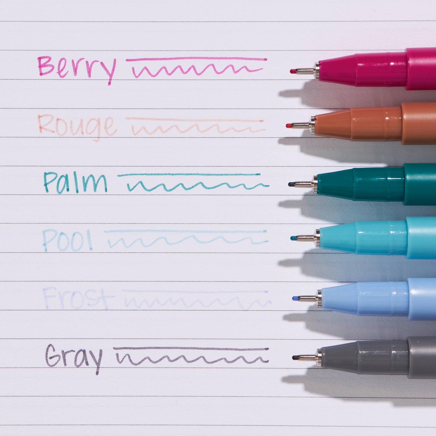 Erin Condren Design - Gem Tone Ultra Fine-Tip 6-pack